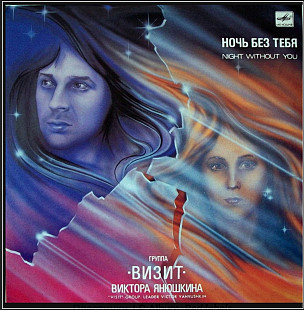 Визит / Виктор Яношкин - Ночь Без Тебя - 1989. (LP). 12. Vinyl. Пластинка