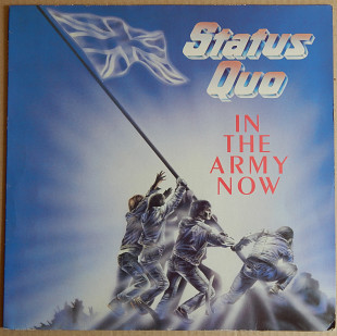 Status Quo – In The Army Now (Vertigo – 830 049-1, Holland) insert NM-/NM-