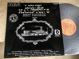 Lionel Hampton ‎– Lionel Hampton's Best Records ( France ) JAZZ LP