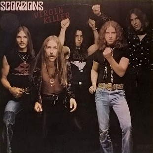 Scorpions ‎- Virgin Killer - 1976. (LP). 12. Vinyl. Пластинка. Santa Records