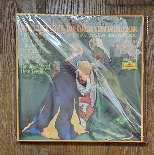 Otto Nicolai - Die Lustigen Weiber Von Windsor (Komische Oper In Drei Akten) 3LP 12", произв. German