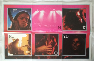 Постер Poster Pink Floyd ( 765 x 500 мм ) На подарок !