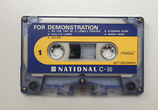 National Panasonic Demonstration cassette C-30