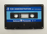National Panasonic Demonstration cassette C-7