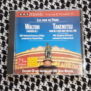 Walton* / Takemitsu* – Symphony No. 1 / From Me Flows What You Call Time