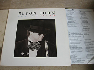 Elton John ‎– Ice On Fire ( USA ) LP