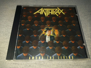 Anthrax "Among The Living" фирменный CD Made In Germany.