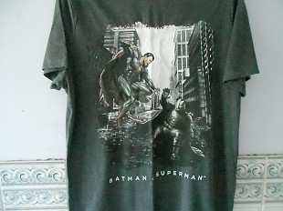 Футболка "Batman vs Superman" (49% cotton / 51% polyester, L Egypt)