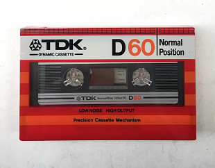 Аудіокасета TDK D 60 1982