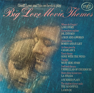 Geoff Love & His Orchestra – Big Love Movie Themes vg++