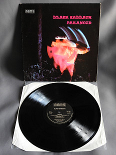 Black Sabbath Paranoid LP 1970 пластинка re1976 Holland для UK EX