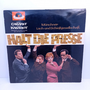 Munchner Lach- und Schiebgesellschaft – Halt Die Presse LP 12" (Прайс 39975)