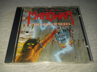 Manowar "Best Of Manowar The Hell Of Steel" фирменный CD Made In Europe.