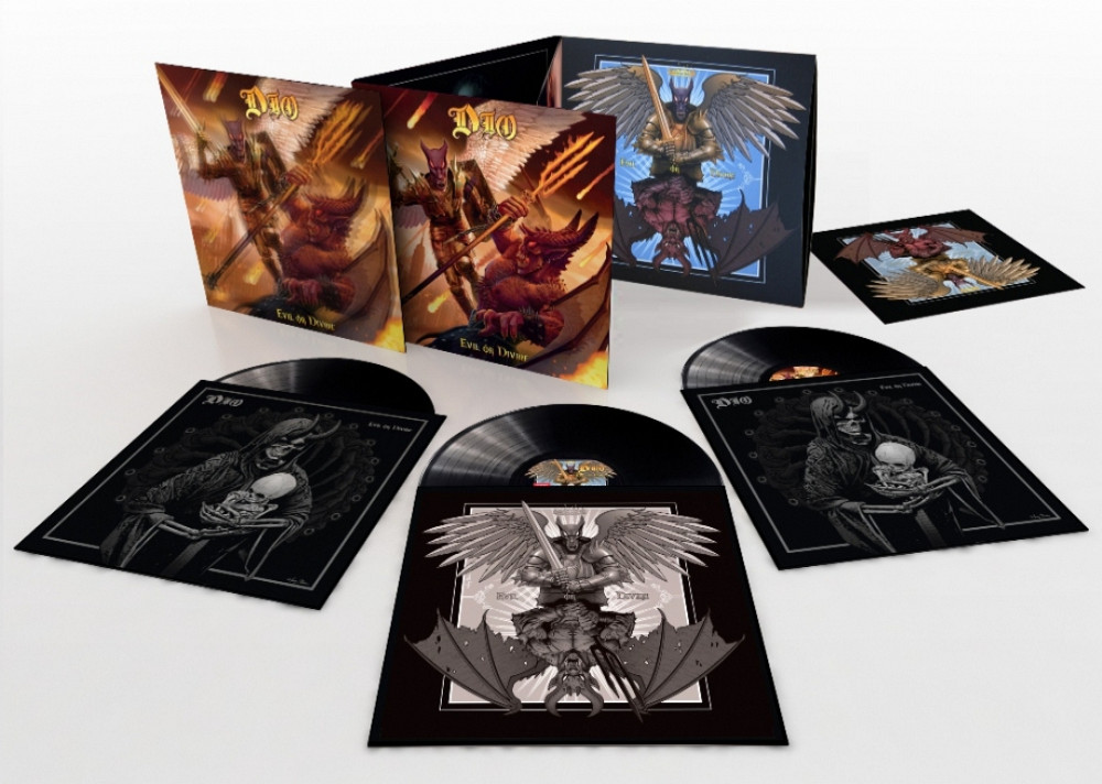 Dio EX Black Sabbath, Rainbow - Evil Or Divine - 2002. (3LP). 12. Vinyl ...