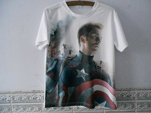 Футболка "Captain America" (100% polyester, M)