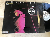 Rupert Hine ( Tom Tom Club ) + Phil Collins + Marianne Faithfull = Immunity ( Holland ) LP