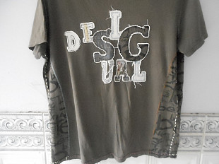 Футболка "Desigual" (100% cotton, L, India) б/у