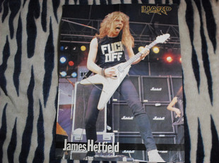 METALLICA James Hetfield / Cliff Burton (A4X4 Hard-Rock 1987)
