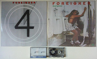 Foreigner - 4 1981 + Head Games 1979 (TDK T1 90 - запись с LP)