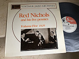 Red Nichols And His Five Pennies – Volume Five ( Australia ) JAZZ LP