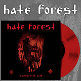 HATE FOREST Sowing With Salt. Red Vinyl