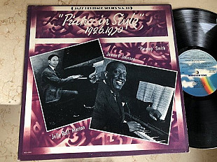 Jelly Roll Morton + James Price Johnson + Clarence "Pinetop" Smith = "Piano In Style" ( USA ) JAZZ L