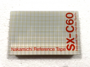 Аудіокасета NAKAMICHI SX C-60 Type II HIGH position cassette касета