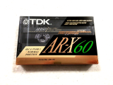 Аудіокасета TDK AR-X 60 Type I Normal position cassette касета