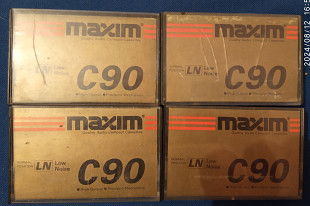 Продам аудиокассеты MAXIM C-90. Б/У.
