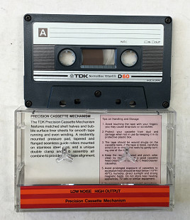 Аудіокасета TDK D 60 1982