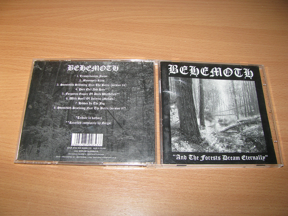 BEHEMOTH - And The Forests Dream Eternally (2005 Metal Mind) | Компакт ...