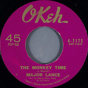 Major Lance ‎– The Monkey Time