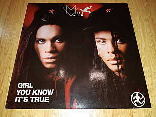 Milli Vanilli ‎ (Girl You Know It's True) 1988. (LP). 12. Vinyl. Пластинка. Germany.
