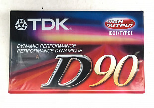 Аудіокасета TDK D 90 2001