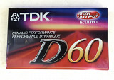 Аудіокасета TDK D 60 2001