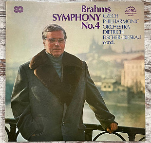 Czech Philharmonic Orchestra, Dietrich Fischer-Dieskau - Brahms – Symphony No.4 LP
