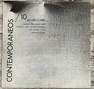 Leo Brouwer – Contemporaneos 10 LP