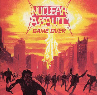 Nuclear Assault - Game Over Black Vinyl Запечатан