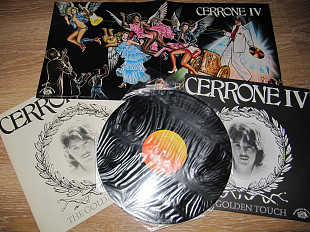Виниловый Альбом CERRONE IV -The Golden Touch- 1978 (White) + POSTER