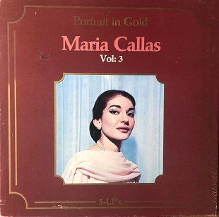 Maria Callas - Portrait in Gold 1981 ( 5 LP ) * NM / EX - BOX