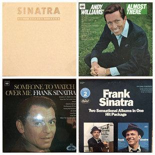 LP F.Sinatra, J.Mathis, Andy Willams, P.de Lucia, Nat King Cole, T.Bennnett