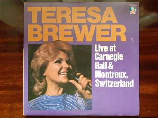 Двойная виниловая пластинка 2LP Teresa Brewer – Live At Carnegie Hall And Montreux