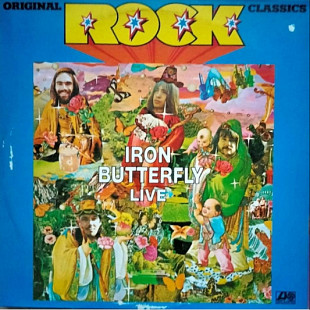 Iron Butterfly - Live - 1970. (LP). 12. Vinyl. Пластинка. Germany