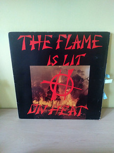 On Heat – The Flame Is Lit (RARE, нет в продаже в интернете), 1987, Survival Custom -OH1201, A