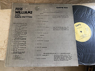 Fess Williams And His Royal Flush Orchestra And His Joy Boys And Dave Peyton ( Italy ) JAZZ LP