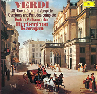 Verdi - Berliner Philharmoniker, Herbert von Karajan - "Alle Ouvertüren Und Vorspiele = Overtures An