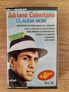 Аудиокассета фирменная Adriano Celentano Claudia Mori