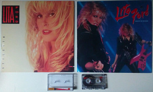 Lita Ford – Stiletto 1990 + Dancin' On The Edge 1984 (TDK D 90 - запись с LP)