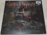 HELLWITCH "Annihilational Intercention" 12"LP silver vinyl