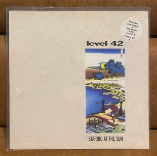 LEVEL 42 – Staring At The Sun 1988 UK/Europe Polydor 837 247-1 / POLH 50 LP OIS
